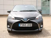 Used Toyota Yaris 101 HP (74 kW) 2016 Grey Hatchback