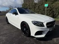 Used Mercedes E350 AMG Line Premium Plus 2020 White Coupe