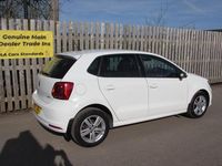 Begagnad VW Polo Edition 60 HK (44 kW) 2017 Vit Halvkombi