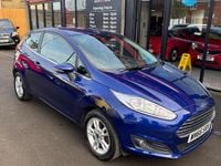Used Ford Fiesta Zetec 82 HP (60 kW) 2016 Blue Hatchback
