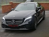 Used Mercedes C300e AMG line 2023 Black Coupe