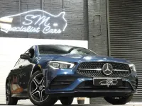 Used Mercedes CLA250e Shooting Brake AMG line 2022 Blue Estate