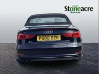 Used Audi A3 Cabriolet S-Line 147 HP (108 kW) 2017 Black Cabriolet