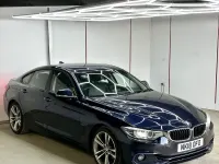 Used BMW 420 Coupé Sport Line 184 HP (135 kW) 2018 Blue Coupe
