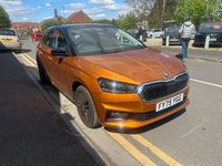 New Skoda Fabia Design Edition 2025 Orange Hatchback