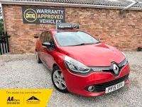 Used Renault Clio Dynamique 75 HP (55 kW) 2015 Red Hatchback