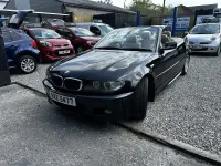 Used BMW 318 Cabriolet M Sport 2006 Black Cabriolet
