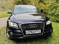 Used Audi Q5 S-line plus 245 HP (180 kW) 2013 Blue SUV