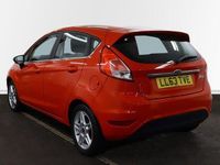 Used Ford Fiesta Zetec 2013 Red Hatchback