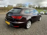 Used Seat Leon FR 184 HP (135 kW) 2017 Mauve/purple Estate
