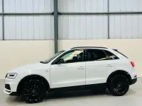 Used Audi Q3 Black Edition 150 HP (110 kW) 2017 White SUV