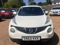 Used Nissan Juke Tekna 117 HP (86 kW) 2013 White SUV