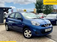 Used Nissan Micra Visia 78 HP (57 kW) 2013 Blue Hatchback