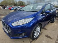 Used Ford Fiesta Titanium 2015 Blue Hatchback