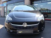 Used Vauxhall Corsa Design Edition 90 HP (66 kW) 2017 Black Hatchback