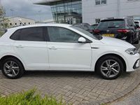 Used VW Polo R-line 95 HP (69 kW) 2022 White Hatchback