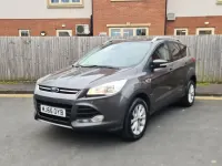 Used Ford Kuga Titanium 150 HP (110 kW) 2016 Grey SUV