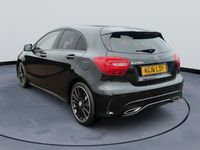 Used Mercedes A220 AMG line 2016 Black Hatchback
