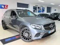 Usado Mercedes GLC250 AMG line 204 HP (150 kW) 2019 Cinzento Carrinha
