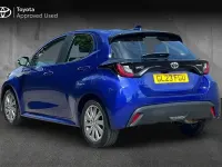 Used Toyota Yaris 114 HP (83 kW) 2023 Blue Hatchback