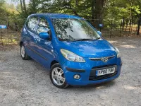 Used Hyundai i10 Comfort 77 HP (56 kW) 2011 Blue Hatchback