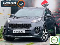 Begagnad Kia Sportage GT-Line 174 HK (127 kW) 2016 Silver SUV