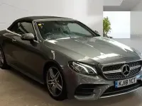 Used Mercedes E220 AMG Line Premium 194 HP (142 kW) 2018 Grey Cabriolet