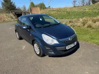 Usado Vauxhall Corsa S 2012 Azul Citadino