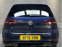 Used VW Golf VII R 2015 Blue Hatchback