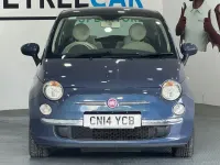 Used Fiat 500 Lounge 69 HP (50 kW) 2014 Blue Hatchback