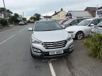 Used Hyundai Santa Fe Premium SE 197 HP (144 kW) 2012 Silver SUV