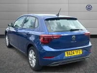 Used VW Polo Style 95 HP (69 kW) 2024 Blue Hatchback