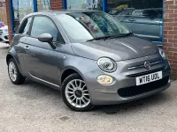 Used Fiat 500 Pop Star 69 HP (50 kW) 2016 Grey Hatchback