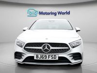 Used Mercedes A200 AMG line 163 HP (119 kW) 2019 Silver Hatchback