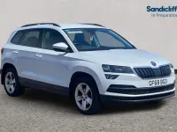 Used Skoda Karoq SE 115 HP (84 kW) 2020 White SUV