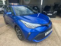 Used Toyota C-HR Design 122 HP (89 kW) 2021 Blue SUV