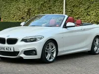 Used BMW 220 M Sport 190 HP (139 kW) 2016 White Cabriolet