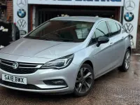Used Vauxhall Astra SRi 150 HP (110 kW) 2018 Silver Hatchback