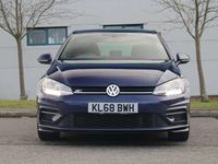 Used VW Golf VII R-line 150 HP (110 kW) 2019 Blue Hatchback