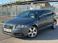 Used Audi A3 Sportback S-Line 140 HP (102 kW) 2007 Grey Hatchback