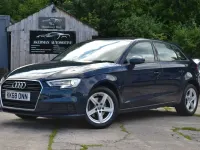 Used Audi A3 116 HP (85 kW) 2019 Blue Sedan