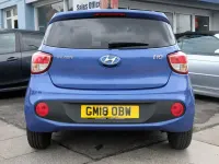 Used Hyundai i10 GO! 65 HP (47 kW) 2018 Blue Hatchback