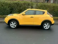 Used Nissan Juke Visia 110 HP (80 kW) 2015 Yellow SUV