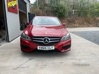 Used Mercedes E250 AMG 2014 Red Sedan