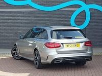 Used Mercedes C300e AMG line 320 HP (235 kW) 2021 Silver Estate