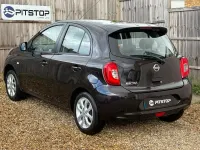 Used Nissan Micra Acenta 80 HP (58 kW) 2015 Black Hatchback