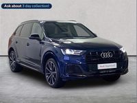Used Audi Q7 Black Edition 334 HP (245 kW) 2022 Blue SUV