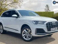 Begagnad Audi Q7 S-Line 340 HK (250 kW) 2022 Vit SUV