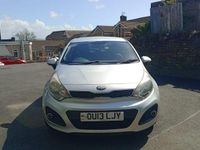 Used Kia Rio 107 HP (78 kW) 2013 Silver Hatchback