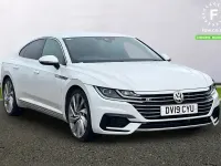 Used VW Arteon R-line 190 HP (139 kW) 2019 White Hatchback